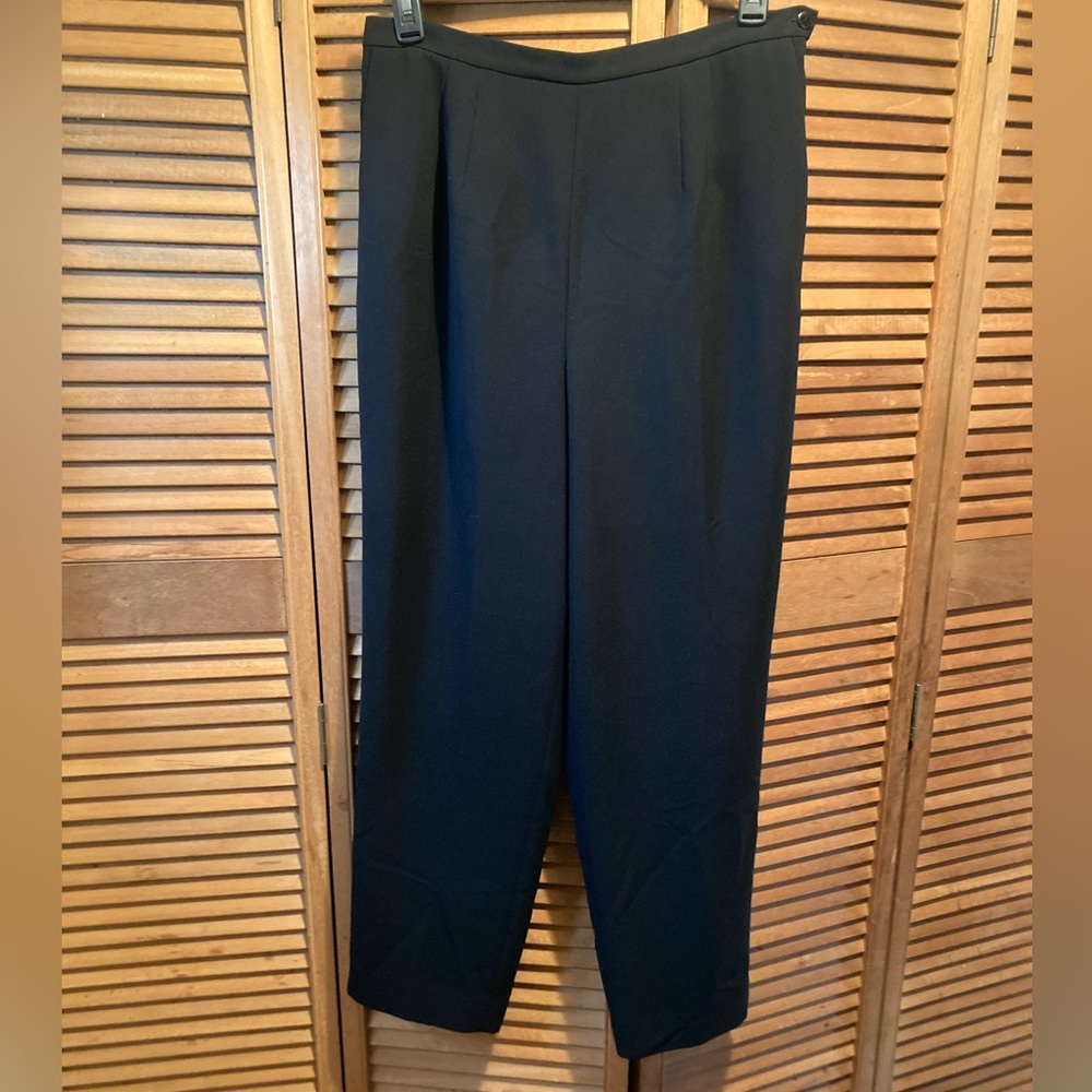 Travis Ayers Black Fully Lined Bootcut Pants - image 1